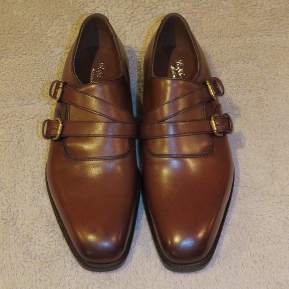 Ralph Lauren Purple Label Edward Green Ancel Brown Monk Loafer 8D NWB $1995 main image 12
